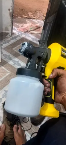 Pistola de pintura elétrica
