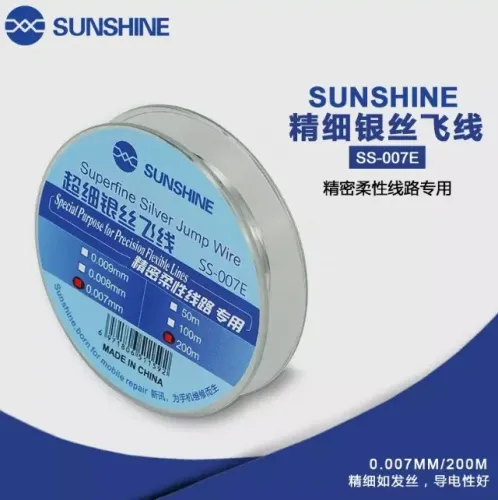 Fio Jumpe Ultra Fino Sunshine SS-007E 0.007mmx200m ou 0.009mmx200m 