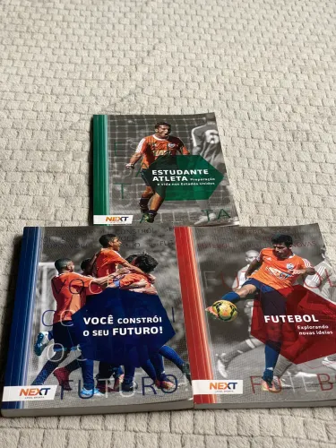 Kit 3 Revistas Next Level Sports (Futebol nos EUA) Guias Estudante Atleta