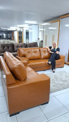 Conjunto de Sofá 2e 3 Lugares