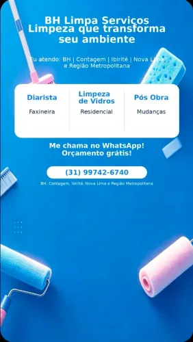 Faxina e Limpeza Profissional | BH Limpa Serviços - BH e Região