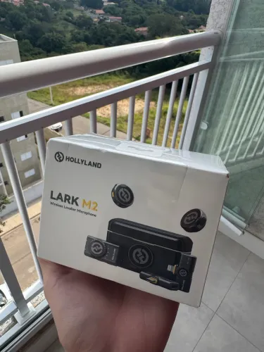 Microfone lapela Hollyland Lark M2 Combo