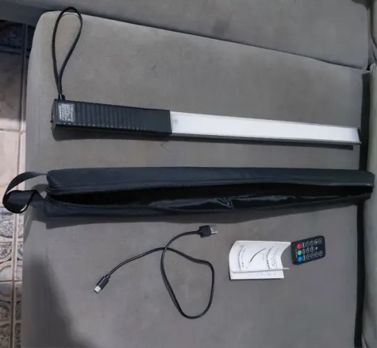 LUXCEO Q508A BASTÃO LED RGB Luz De Vídeo Com Controle Remoto