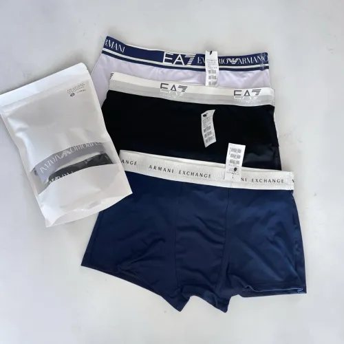 Kit com 3 unidades cuecas premium | Algodão | Poliéster | elastano 