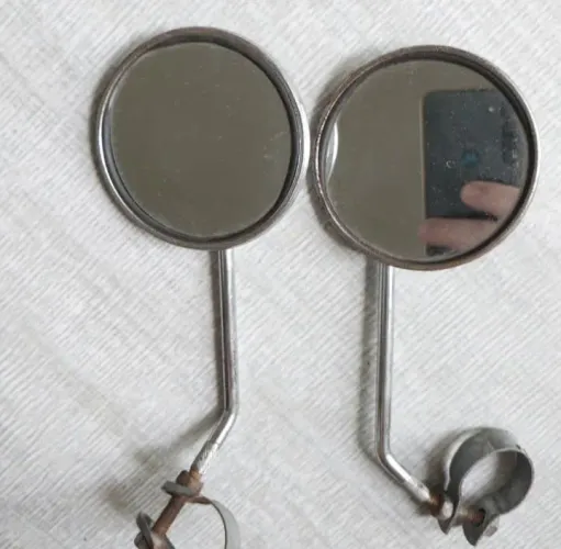 2 Retrovisor Para Bicicleta bike com Refletor