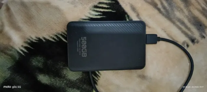 HD Externo Knup 500GB USB 3.0 Para PC ou Console