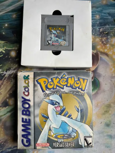 Pokémon Silver Completo Game Boy Color