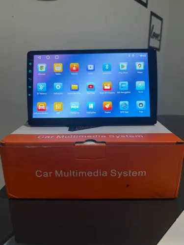 Central multimídia 10 polegadas Android e CarPlay GPs rádio 