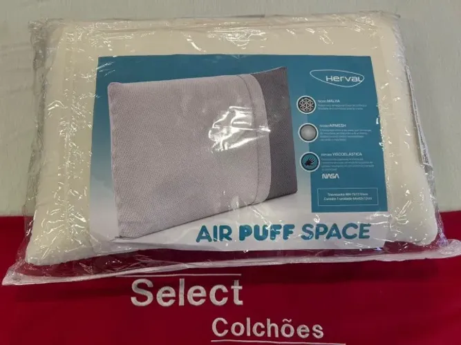Travesseiro Herval Air Puff Space - Select Colchões.