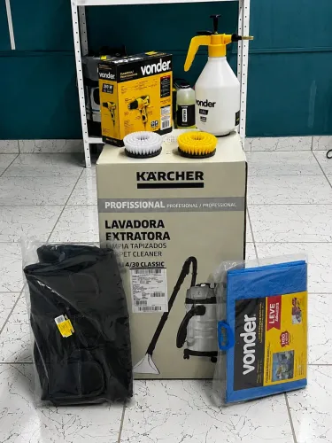 KIT PROFISSIONAL DE HIGIENIZAÇÃO COMPLETO 