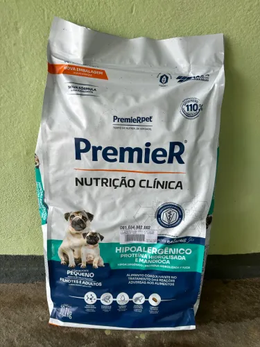 Ração premier hipoalergênica 10kg
