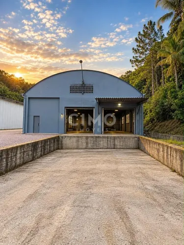 Galpão para Locação em Brusque/SC  750 m² com doca