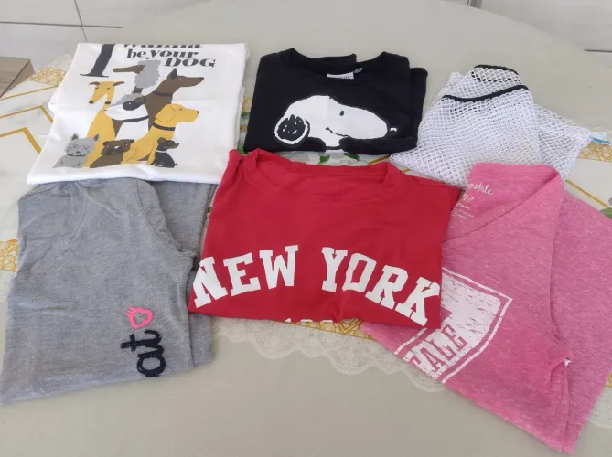 Lote para meninas 38 peças / veste do 12 ao 16