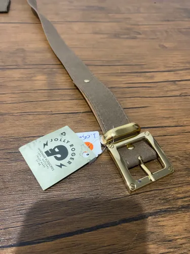 Cinto Vegano Feminino Jally Roger - Fibra Vegetal 1,05m (Tamanho P)