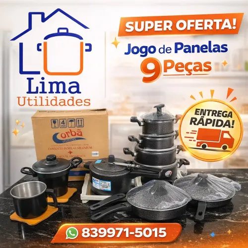 Jogo de panelas promoção hoje 