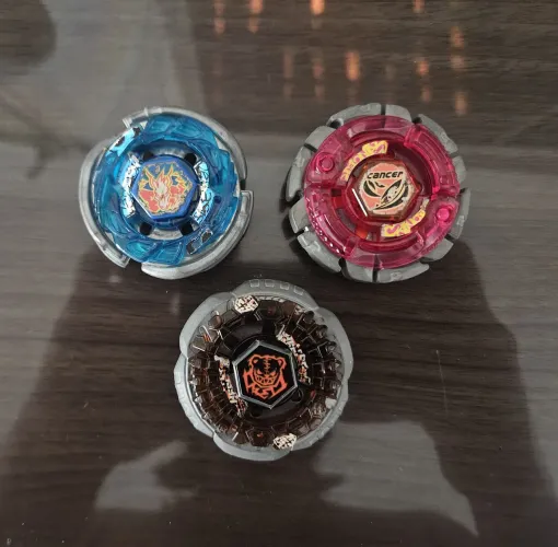 Beyblades Pegasus, Orso e Gasher