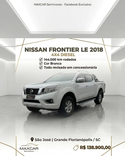 Nissan Frontier LE CD 4X4 2.3 Bi-TB Diesel Aut. 2018