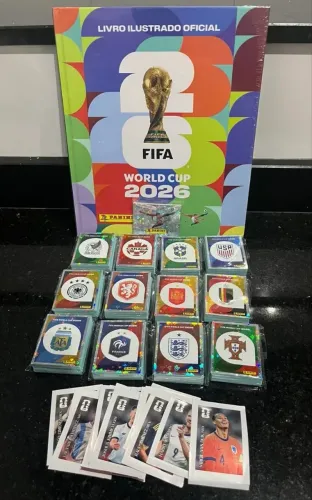 Álbum capa dura copa 2026 completo