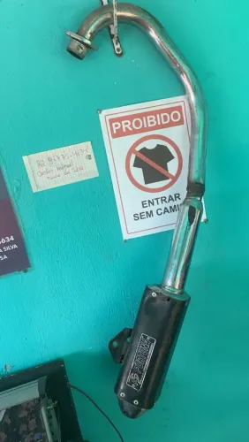 Escapamento fortuna torbal cg