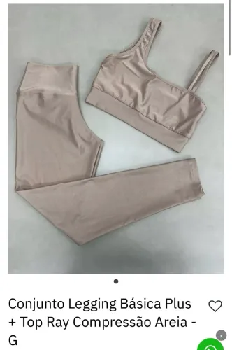 Conjunto Aveludado de Compressão GG 