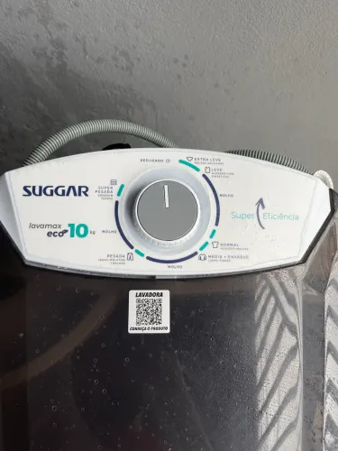 Lavadora Suggar Lavamax Eco 10kg Semi Automática Super Eficiência - Ótimo Estado