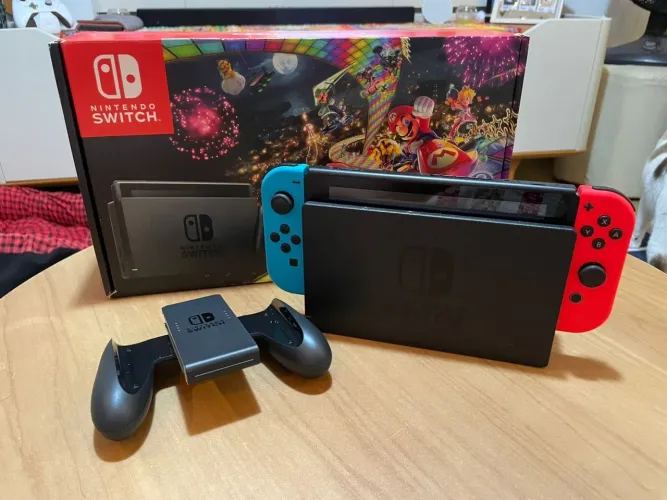 Nintedo switch v2 em ótimo estado