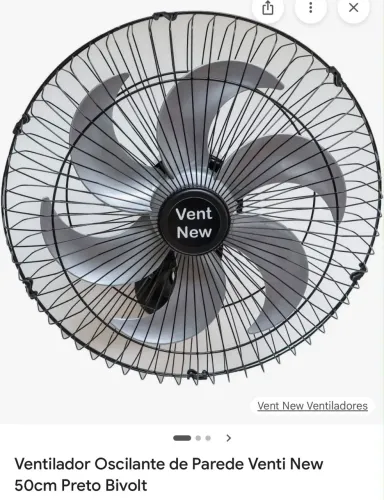 Ventilador de parede