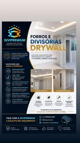 Forros e Divisórias ~ Drywall 