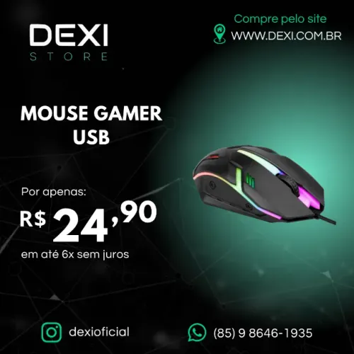 MOUSE GAMER USB
