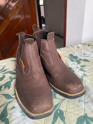 Botas mineira fort couro