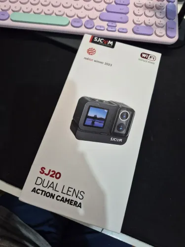 Câmera De Ação Sjcam Sj20 4k Estabilização Zoom De 8xcampo