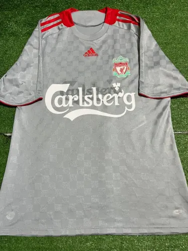 Camisa Liverpool Away 2008/2009 #8 Gerrard