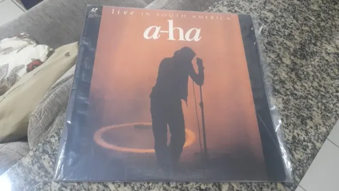 Laserdisc a-ha - Live in South America - importado