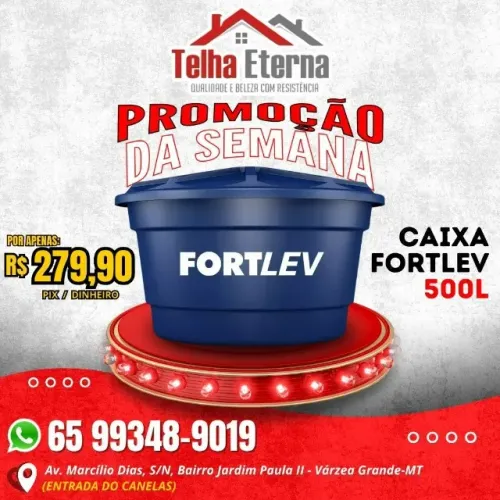 CAIXA DE AGUA FORTLEV