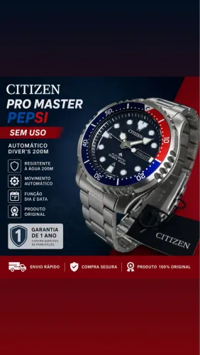 Relógio Citizen Promaster  Pepsi