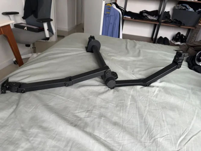 Suporte de monitor articulado duplo
