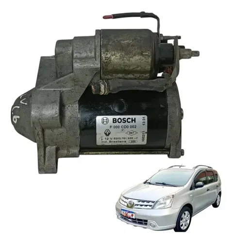 Motor Arranque Nissan Livina 1.6 2011 2012  *9