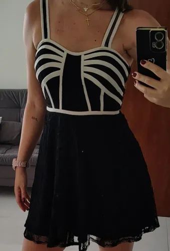Vestido boneca veste p e m