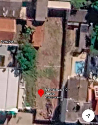 Terreno Centro na Rua Fortaleza.
