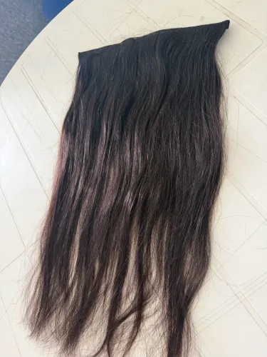 Cabelo humano na tela tictak