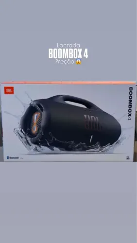 BOOMBOX 4 PRETA - LACRADA