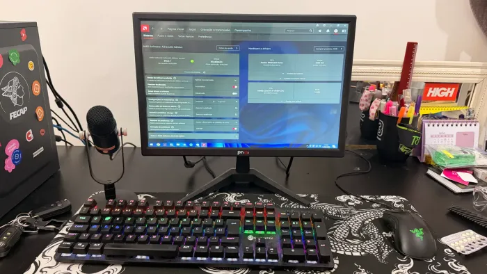 PC Gamer Completo com Monitor e Periféricos - Só Ligar e Jogar!