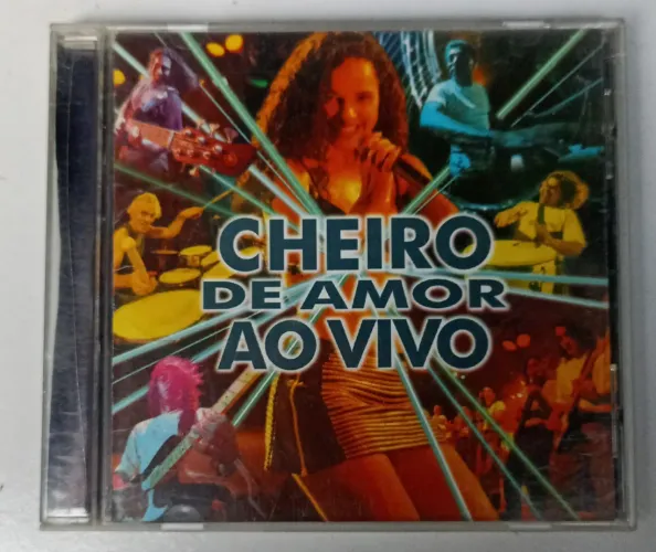 Cd banda Cheiro de Amor ao vivo