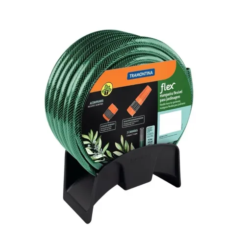 Mangueira Flex Para Jardim Tramontina 20m Verde em PVC