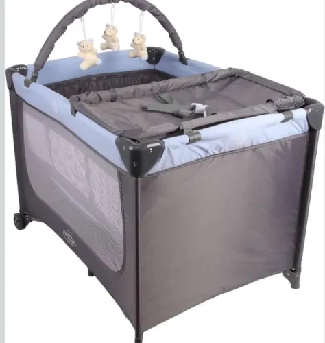Berço Portátil Desmontável Baby Style Joly com Mosquiteiro + Colchão