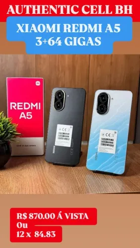 XIAOMI REDMI A5 64 GIGAS NOVO LACRADO+ GARANTIA.