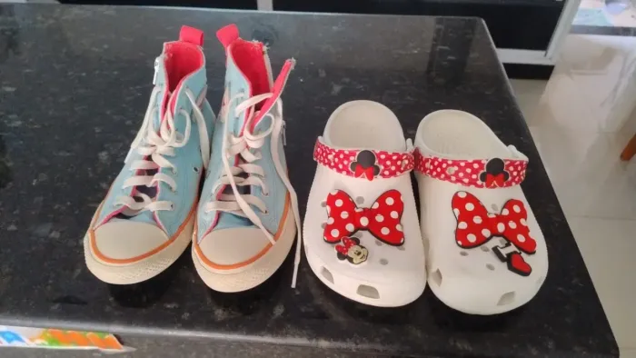 All star e Crocs ORIGINAIS