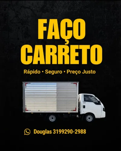 CARRETO PARA BH E REGIÃO METROPOLITANA