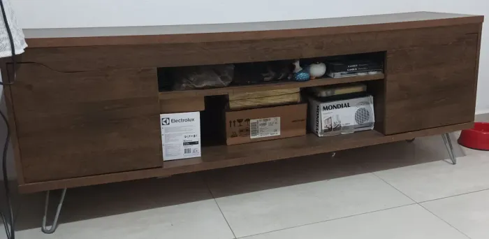 Rack madeira baixo