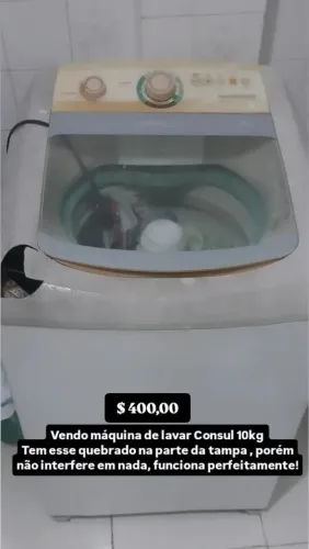 Máquina de lavar 10kg